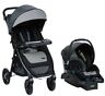 Hb2490bgpn Graco Dash Travel System Stroller And Infant Car Seat Pinstripe