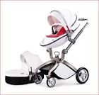31008 Hot Mom New Pram Luxury Baby Travel System 3 In 1 Bassinet Seat Stroller Combo 12318