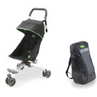 Qbps10200 Ideal Stroller Compact Black Travel Backpack Light Quicksmart