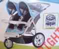 Ar278child Instep Jogging Safari Sbn8159 Blue Gray Stroller Child Kid Baby Ar278- Double
