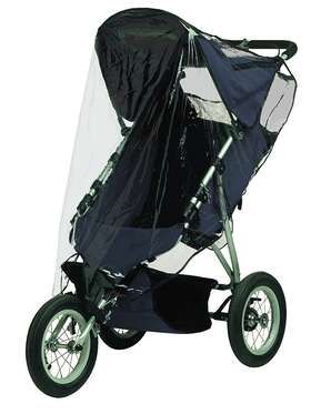 Jolly Jumper 711181847116 Single Jogging Stroller Weathershield