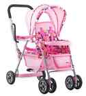 Joovy Toy Caboose In Pink Stroller Girls Dolls Toys High Quality Toddler Outdoor 877408000426