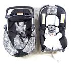 Keyfit Chicco Bravo Black And White Rainfall Quick Fold Trio System Travel Solution 049796606294