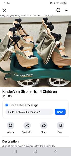 Kindervan - Community Play Things G644 - Preschool Transport 4 Ex Condition