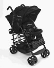 Kinderwagon Black V2 Stroller Hop - Tandem 114 Umbrella