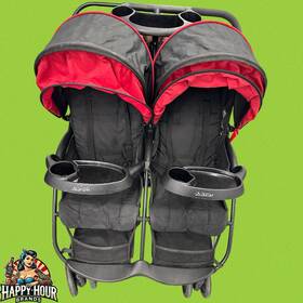 Kolcraft 031878249376 Cloud Plus Lightweight Double Stroller With Reclining Seats And Extendabl