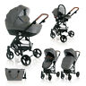 Lorelli Baby Stroller Crysta Newborn Pushchair High Quality Aluminum Frame