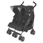 Maclaren Twin Techno Stroller Black 688222195430