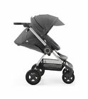 365201 Melange Stokke Brand V2 Stroller Black Scoot