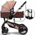 Micra-ss-blk Toro Newborn Micralite Beleco Luxury Baby Foldable Anti-shock High View Carriage Infant Strollr