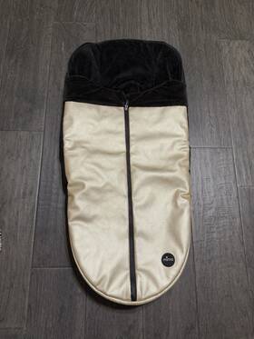 S1101500-06bb Mima Xari Footmuff 2g Champagne Gold With Brown
