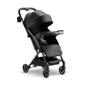Mompush 810469664503 Lithe V2 Lightweight Stroller Snack Tray Fold Airplane Travel Black