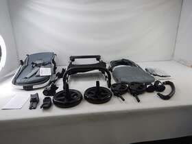 P711 Mompush - 2 In 1 Baby Stroller With Bassinet Mode Grey