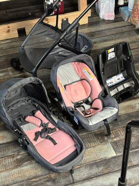 Tr464fdc Monbebe Tr464fcd Travel System Tr464fdc. Extremely Gently Use No Signs 0f Use-or Wear