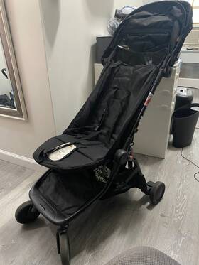 Mountain Buggy Nano-v3-6 Travel Folding Stroller In Black
