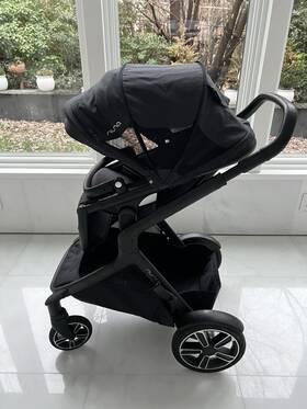 St08120ocn Nuna Demi Grow Complete Stroller With Air Protect Classic Canopy - Caviar