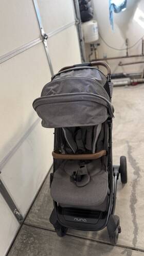 Nuna St14400grn Tavo Next Gray Stroller Single Seat Hood Canopy Folding Five-point Harness