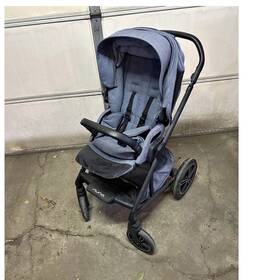 Nuna Ts08001dnm Mixx Trvl System Stroller Seat Blue Single Folding