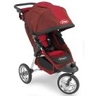 Bj13230 Red Stroller Jogger Single Elite City Baby