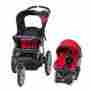 Rio-red Baby Trend Travel Stroller Jogging System With Car Seat Infant Toddler Rio Red