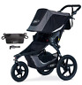 S11179200 Bob Gear Revolution Flex Jogging Stroller Graphite Black 689855434811