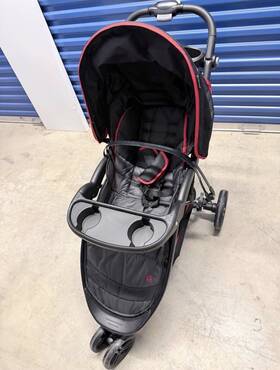 Safety 1st Tr378ewq Smooth Ride Travel System With Quickclick Technology - Red