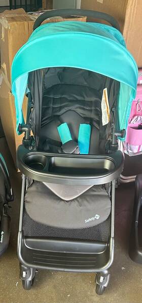 Tr460has Safety 1st Used Smooth Ride Travel System Skyfall Blue