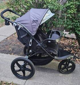 Js-m6102 Scozer Jeer Stroller With Dining Plate And Cup Holder Big Storage Basket Ad