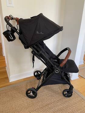 Silver Cross Sx2218.bkus Jet Infant And Toddler Compact Stroller - Black