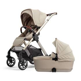 Silver Cross Sx2313-fruc Reef 2 Stroller - Frappe And Bassinet Bundle