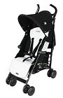 Wse04022 Silver Stroller Black Maclaren Quest