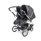 Sm54432b 2012 Duo Stroller Black Twin Strollair