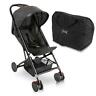 Sru1032 Baby Stroller Lightweight Compact Folding Portable Black Canopy 696218601032