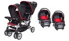 Ss76b76a Cs79b76a Baby Trend Sit Stand Double Stroller Two Infant Car Seat