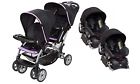 Ss76b77a Baby Trend Sit Stand Double Stroller Two Infant Car Seat