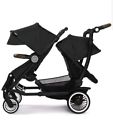 St-entb-nv Sa-secs-nv Austlen Entourage Double Stroller Black With Two Seats Free Shipping