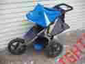 St0702 Sport Utility Bob Blue Jogger Single Seat Stroller