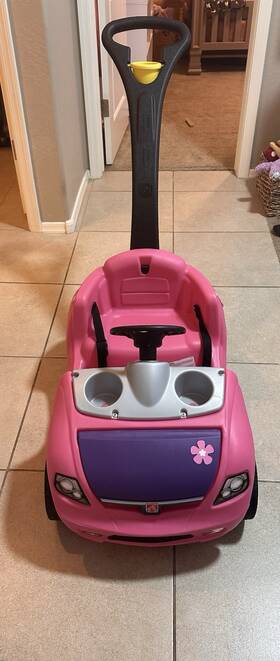 B18pia2729 Step2 Toy Car Pink Easy Storage And Transport Makes A Great Stroller Alternative
