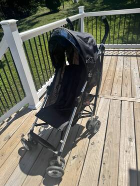 32743 Summer Infant 3dlite Convenience Stroller - Matte Black Preowned Clean