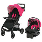 1927692 System Graco Verb Click Connect Travel Stroller Azalea -