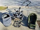 T-350 Teutonia Stroller With Chassis Bassinet-carrycot