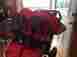 Terrainx3 Tiketech All Sport Red Double Stroller