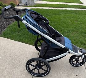 10101943-majolica Thule Urban Glide 2 Jogging Stroller Blue Car Seat Adapter