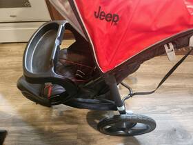 Tike Tech Tt8185 X3 Sport Alpine Red Jogger Single Seat Stroller