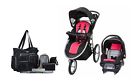 Tj75b72b Baby Trend Pathway Jogger Car Seat Diaper Bag Travel System