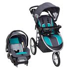 Tj75b74b Baby Trend Optic Teal Travel System Easy Trigger 090014023638