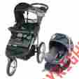 Tj94052-u-a Baby Trend Expedition Jogger Jogging Stroller Car Seat System Mist Open Box 090014011505