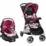 Tr361dhr Disney Baby Lift And Stroll Travel System Black Minnie Dottie New