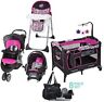 Ts40b29bj Baby Trend Infant Playard Girl Stroller Car Seat 760835437128