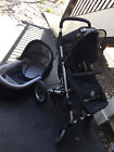 Turbo-red Rock Baby Star Black Discontinued Stroller Includes Bassinet